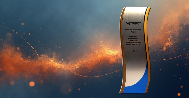 Hydropath Wins Sewage Treatment Award (WEF) 2017