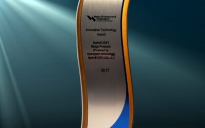Hydropath Wins Sewage Treatment Award (WEF) 2017