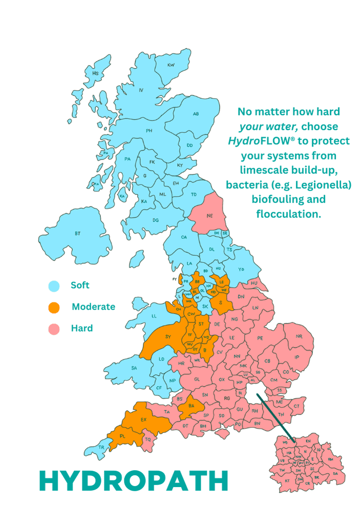 HydropathWater Hardness Map