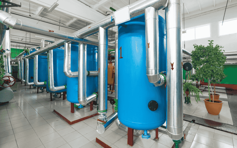 Steam boiler with insulated piping for the industrial operations The Science Behind HydroFLOW®: Award-Winning Water Treatment Technology