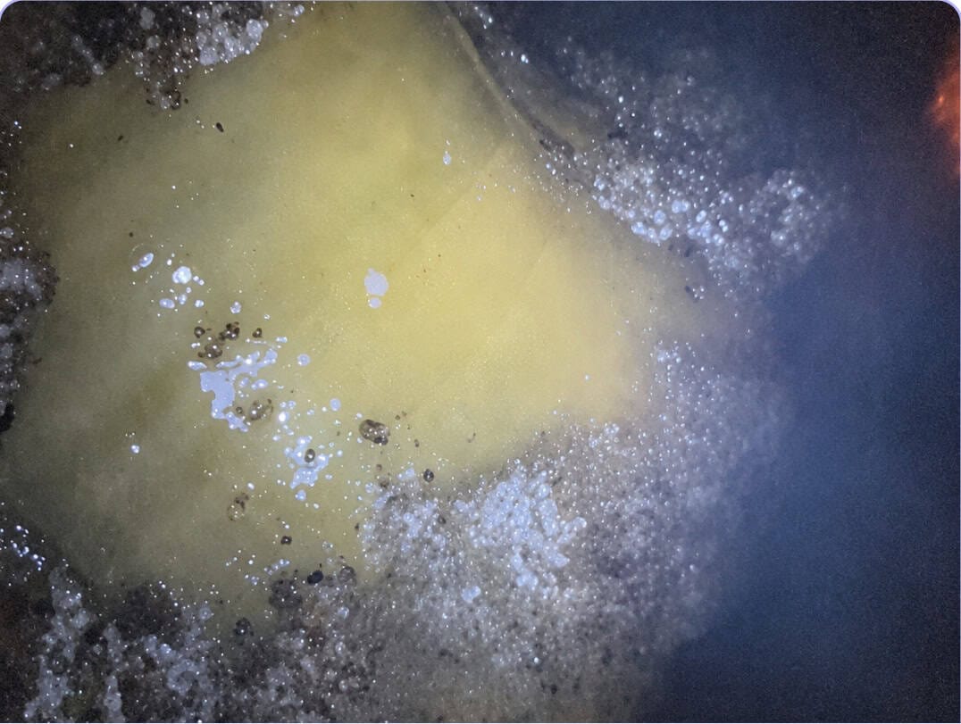 Clean seawater intake line after HydroFLOW treatment — 223 days with no cleaning or chemicals, Chile desalination plant
