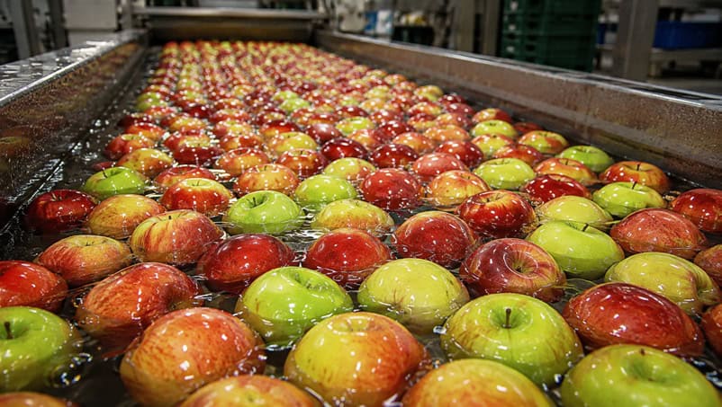US Apple Flume: Non-Detect at 80% Less Chlorine