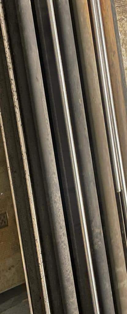 The same calorifier heating elements after HydroFLOW P100 treatment, with clean tubes