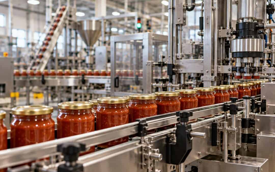 Puglia Food Plant: No Marks on Washed Jars in 7 Days